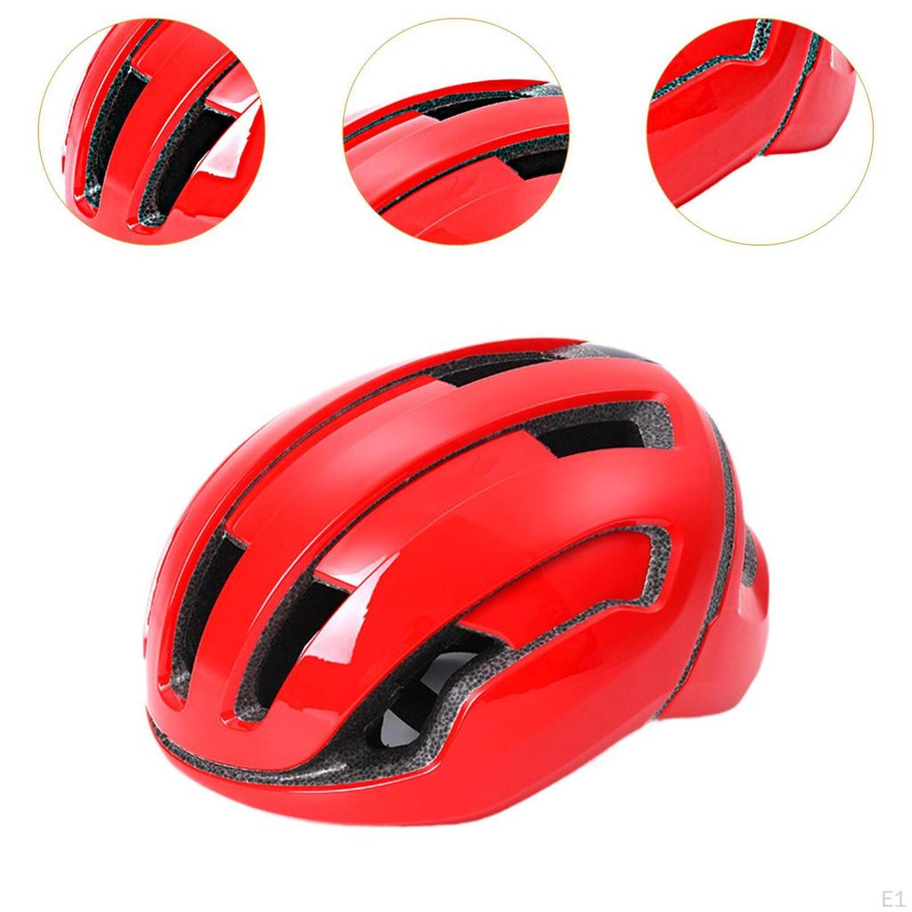Регулируемый велосипедный шлем для взрослых с амортизацией и съемной внутренней подкладкой для велоспорта