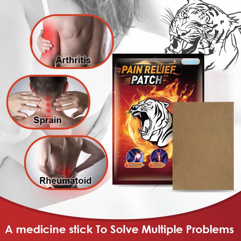 8 шт./пакет Tiger Balm пластыри анальгетический пластырь суставы спина пластырь шея мышцы тело травяной пластырь