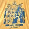 Винтажная футболка с изображением Долли Партон 'Saint Dolly daisy', перепечатка, размеры S-5XL