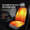 Universal 12V Heated Car Seat Cushion Cloth/Flannel Car Seat Heater Winter Warmer Seat Heating Car Accessories Heating Pads Set