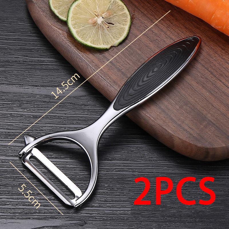 Stainless Steel Fruit Vegetable Tools Vegetable Peeler Potato Peeler Kitchen Accessories Non-slip Handle SGGJ0017
