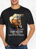 Хлопковая футболка унисекс Toby Keith Thank You for The Memories - Темно-синяя с принтом
