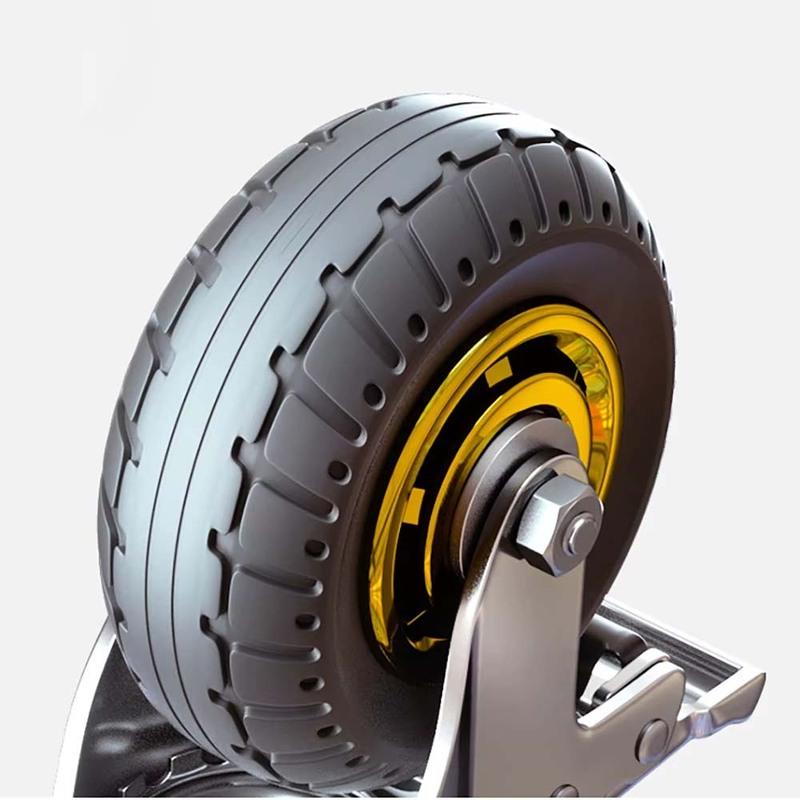 4Inch/5inch Universal Mute Casters 50KG Furniture Wheel Castor 360 Degree Trolley Wheels Replacement Office Chair Swivel Rollers