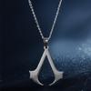 Нержавеющая сталь Assassin Syndicate Creed DIY кулон игра фильм аниме косплей ожерелье мужчины ювелирные изделия подарок