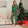Christmas Parent Child Family Set Home Furnishings Christmas Pajamas Two Piece Set
