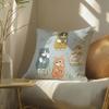 Luxury Cute mofusand cat Pillow Case pillowcase doublesided printed sofa cushion bedroom headboard