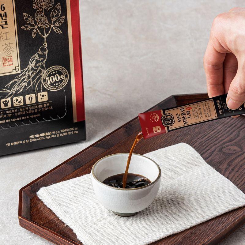 Хансамин Красный женьшень стик 10 г x 100 шт.