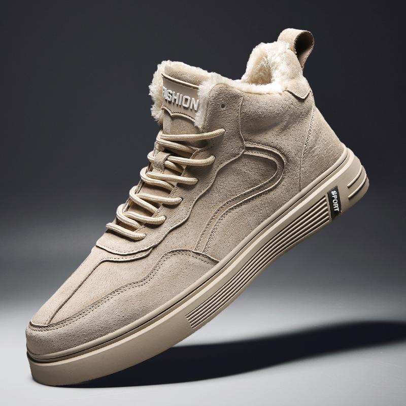 Ботинки для сноуборда мужские зимние высокие сноубордические ботинки флисовые утепленные теплые и морозостойкие мужские повседневные туфли на плоской подошве спортивные ботинки Martin