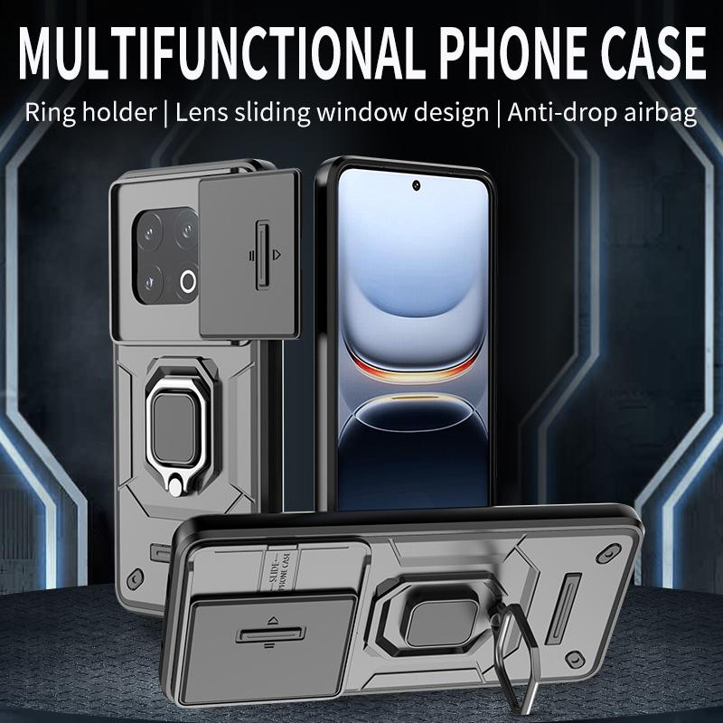 Armor Shockproof Case For VIVO iQOO 13 5G Protective Cover Ring Magnetic Stand Holder Coque Fundas Capa