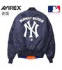 Куртка-коллаборация MLB [AVIREX] MA-1 783-3252049 (Размер M, 120 темно-синий)