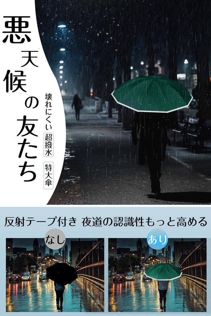 Nadas Folding Umbrella Extra Large 12 Reverse Folding Large Folding Automatic Typhoon Rainy Season Water For Both Sunny and Rainy UV UV Big Storage