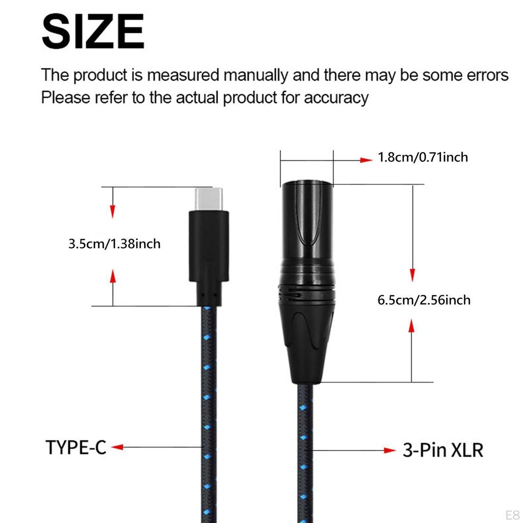 Кабель Type-C - XLR для кристально чистого звука