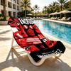 Incredibles Print Beach Towel Design, Soft, Lightweight. for Home Bathroom, Spa, Pool, Yoga, Surfing, Camping, Gift for Family, Friend