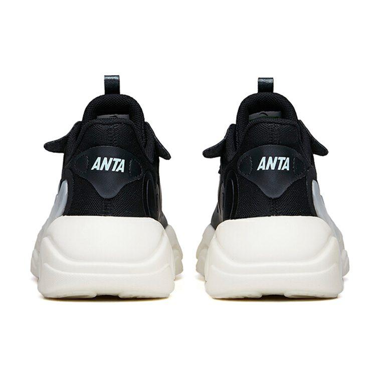 ANTA Chao Worship 2.0 Casual Shoes Women's Low Top Black/Ivory White 122138840-4