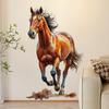 Скачки Бегущая Лошадь Наклейка на Стену Водонепроницаемая Съемная Виниловая Наклейка Декор для Спальни и Прихожей