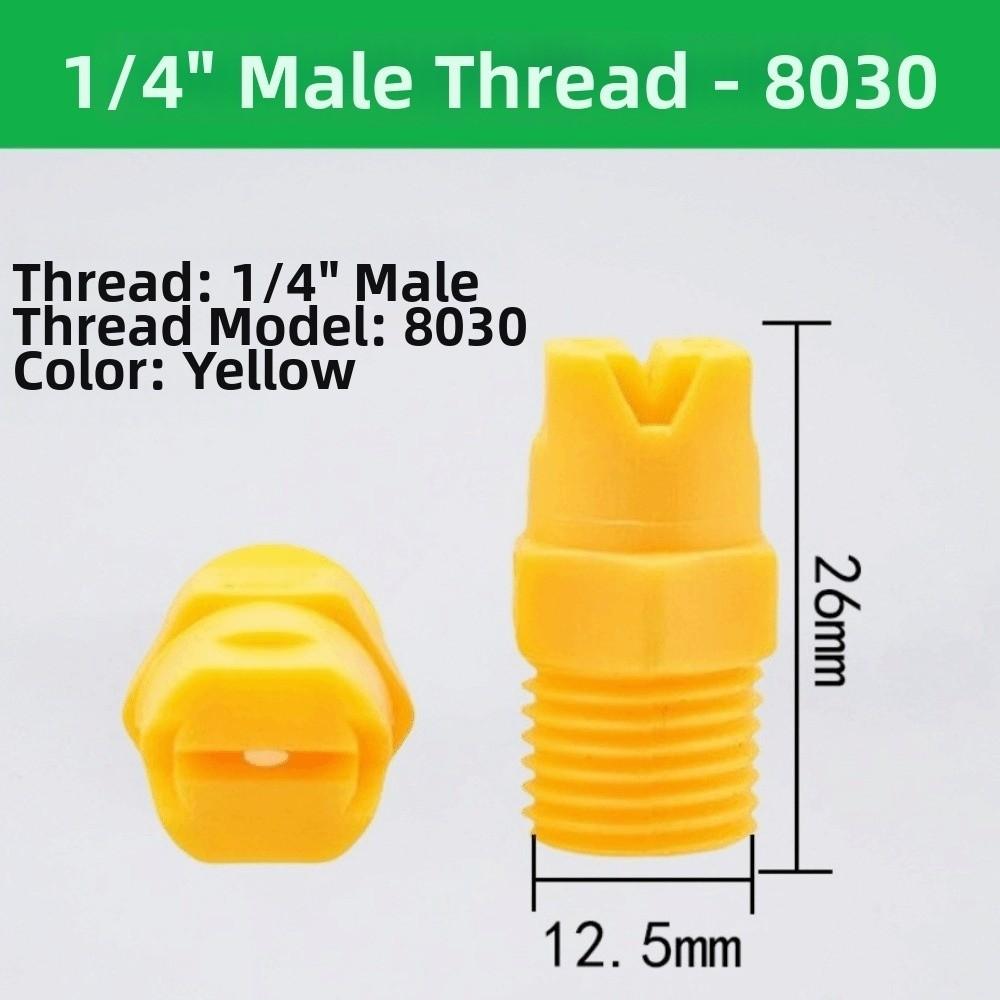 1/8 Inch 1/4 Inch 1/2 Inch Cone Spray Nozzle Efficient Vee Jet Spray Nozzle Factory Maintenance