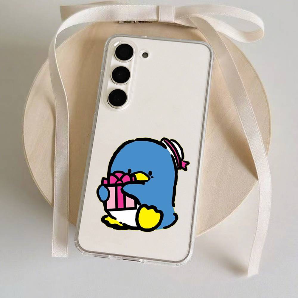 Милый Чехол-Смокинг Сэм для Samsung Galaxy S21 S22 S23 S24 S25ULTRA FE Ultra Plus5G A52S Прозрачный Чехол