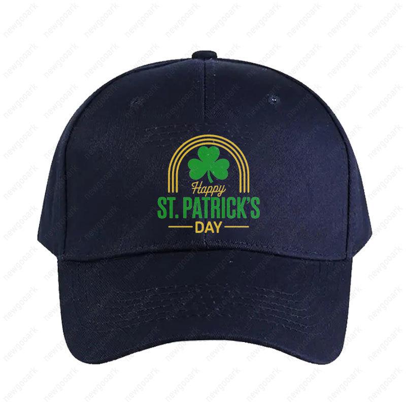Irish Happy St. Patrick's Day Adult Cap Summer Women Unisex Peaked Hat Fashion Casual Adjustable Printed Baseball Caps Trucker Cap