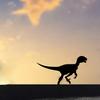 Dinosaur Silhouette Car Stickers Waterproof for Rearview Mirror Windows Animal Decoration Vinyl Decals Funny Auto Accessories