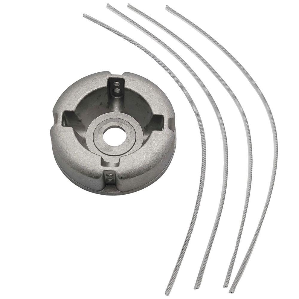 1Pcs Through Hole String Trimmer Replacement Head Wire Rope Weed Head Accessories for General Mower