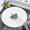 Santos FC2 Round Area Rug,Carpet Rug for Living Room Bedroom Sofa Playroom Decor,Non-slip Floor Mat