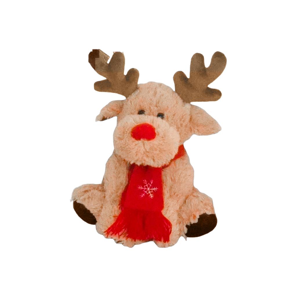 Рождественская мягкая игрушка «Маленький олень», милая мультяшная кукла-лось, фигурка