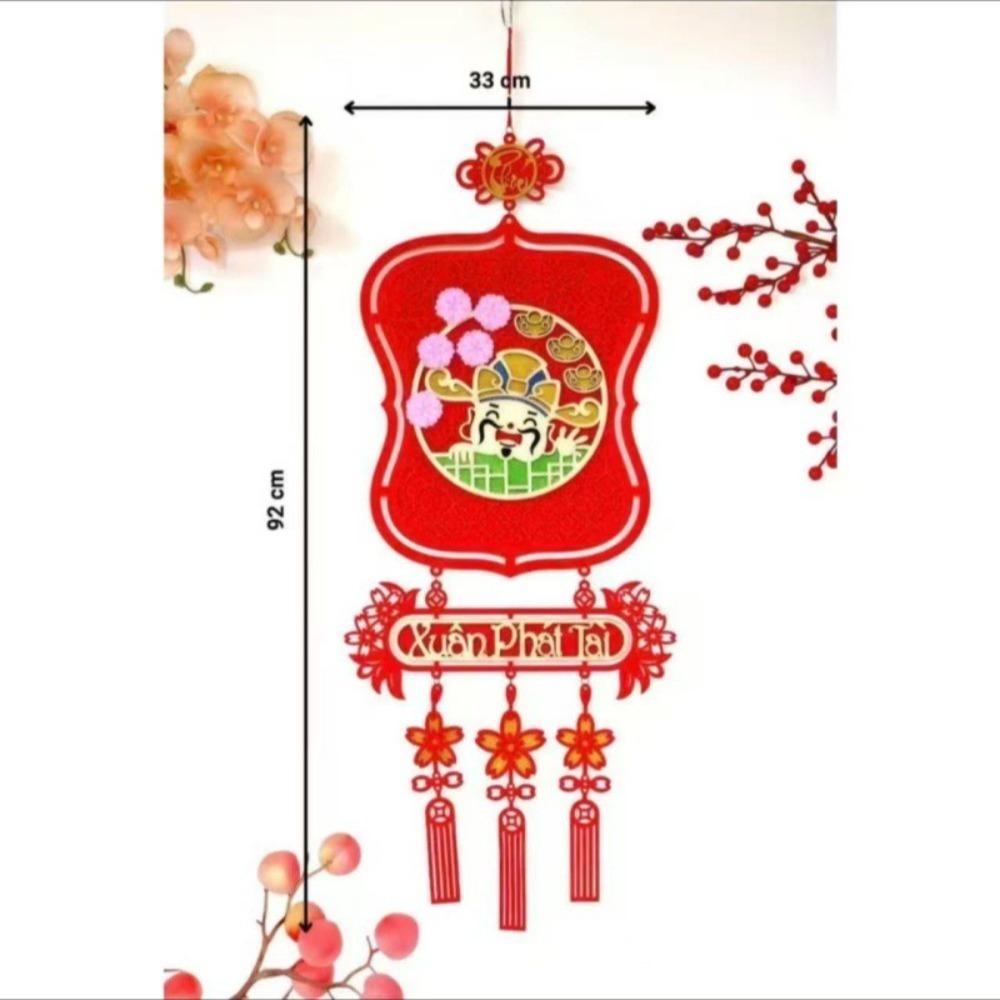 Вьетнамский Праздник Весны Подвесное Украшение Стена Стена Окно Дверь Подвесной Декор Новый Год