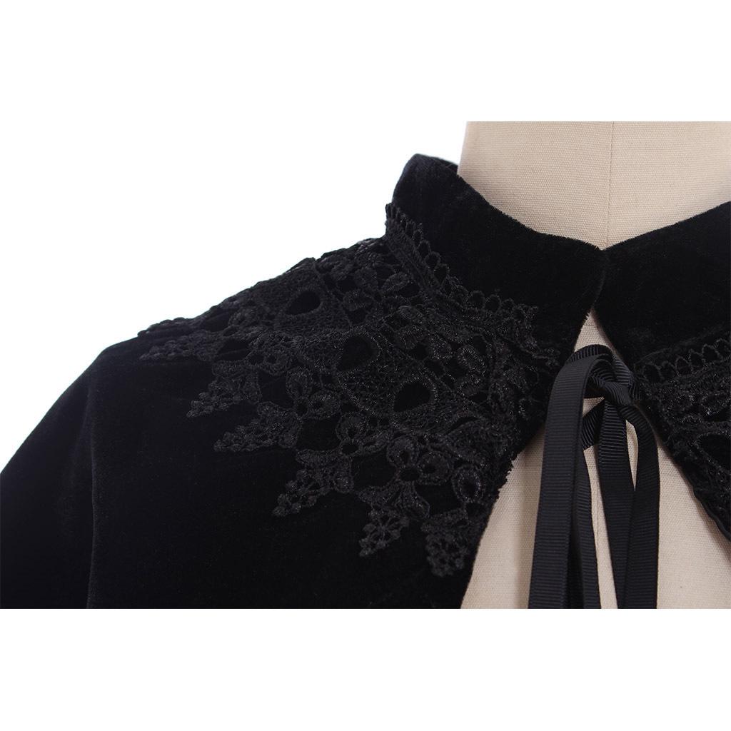 Фантазийный плащ-накидка Victoria Lolita из золотого бархата для принцессы, женский