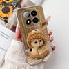 For Xiaomi Redmi Note 14 Pro+ Elegant Floral Butterfly Phone Case For Redmi Note14 Pro Plus 5G Soft Silicone TPU Cases