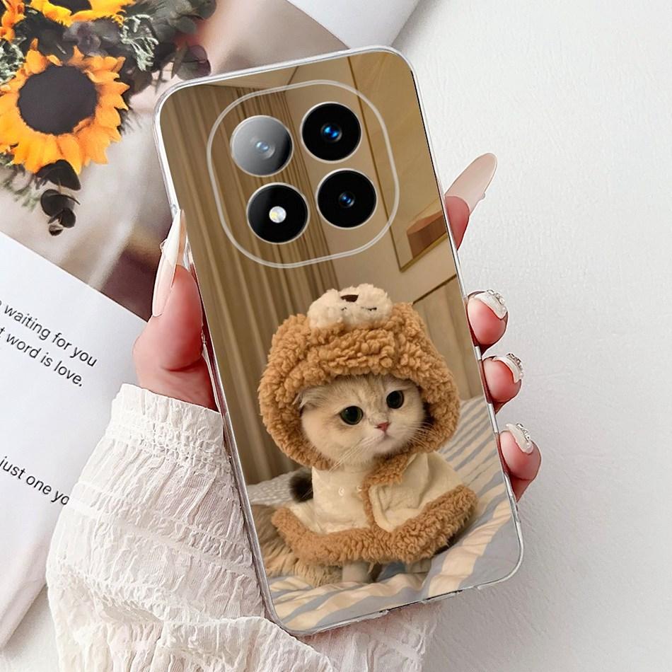 For Xiaomi Redmi Note 14 Pro+ Elegant Floral Butterfly Phone Case For Redmi Note14 Pro Plus 5G Soft Silicone TPU Cases
