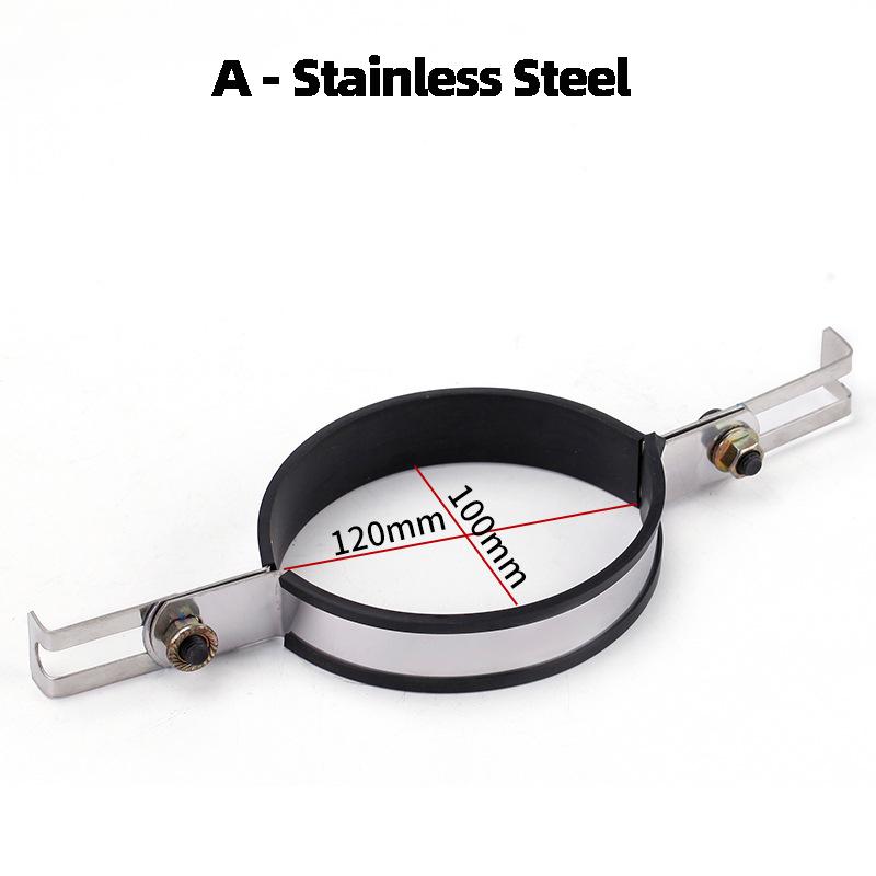 Universal Motorcycle Exhaust Clamp Exhaust Pipe Supporting Bracket Fix Ring Hanger For Yoshimura Sc Mivv Ak Ar Leovince Exhaust