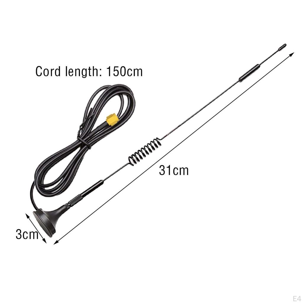 Радиоантенна 4G, 12 дюймов, универсальная для GSM Gprs 3G Nblot Dtu, магнитная основа, кабель 1 м