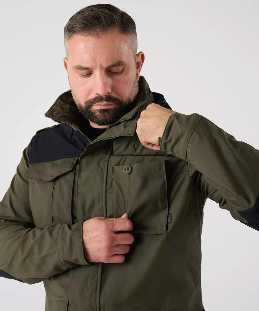 Helikontex M65 Cobalt Jacket Ash Grey