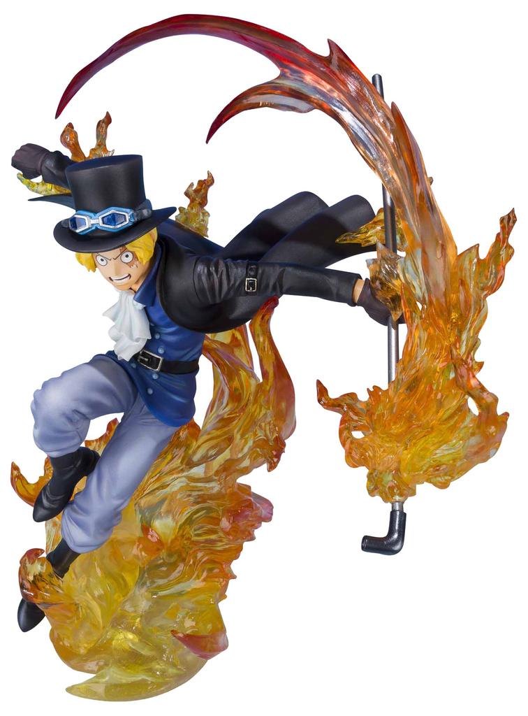 TAMASHII NATIONS Figuarts ZERO ONE PIECE Сабо -Огненный Кулак- Прибл.. Готовая раскрашенная фигурка из АБС и ПВХ, 190 мм