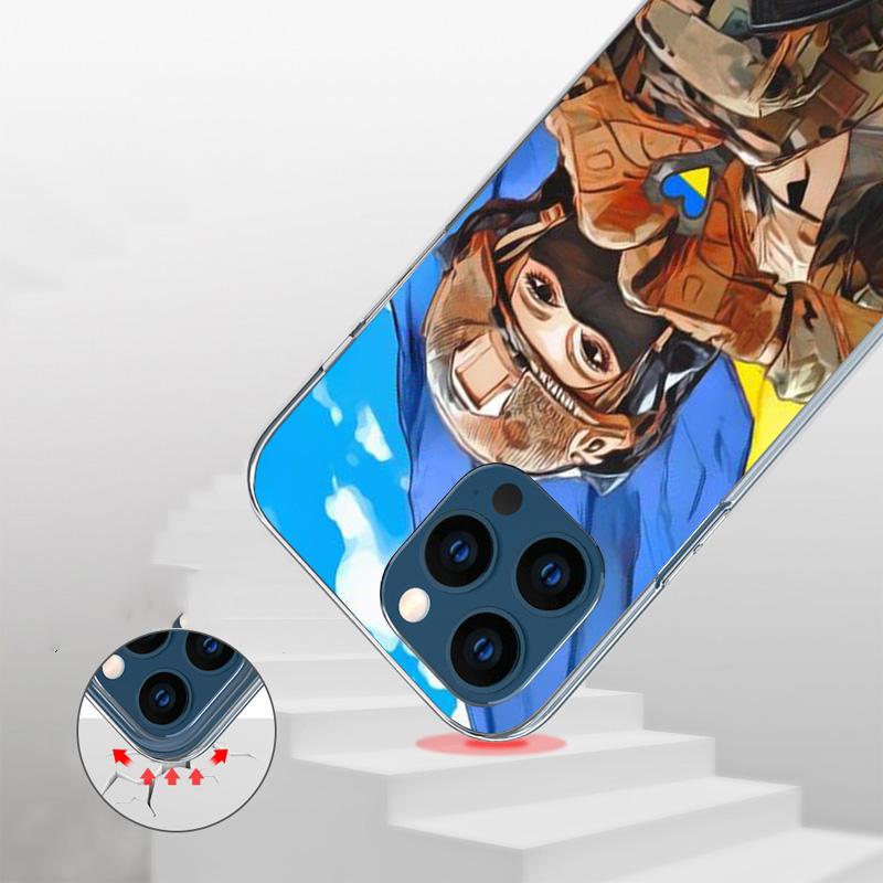 Ukraine Ukrainian Girl Phone Case For iPhone 17 Air 11 13 Mini 14 15 Plus 16 12 Pro Max 16E SE 7 8 Pattern Soft TPU Back Cover