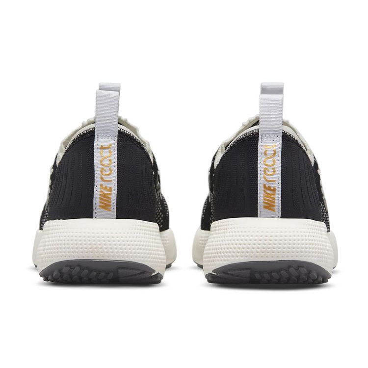Nike Женские кроссовки для шоссейного бега Nike React Escape Run Flyknit Черный Sail Белый Металлик Яркое Золото DC4269-002