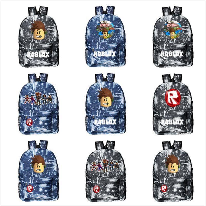 Детский рюкзак Roblox Школьная сумка Ученики Мальчики Портфель Дорожная сумка Сумки