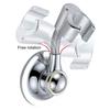 Shower Head Holder Suction Cup Bracket 360 Degree Rotation Adjustable Angle Shower Bracket Strong Adsorption Easy Install Shower Wall Mount