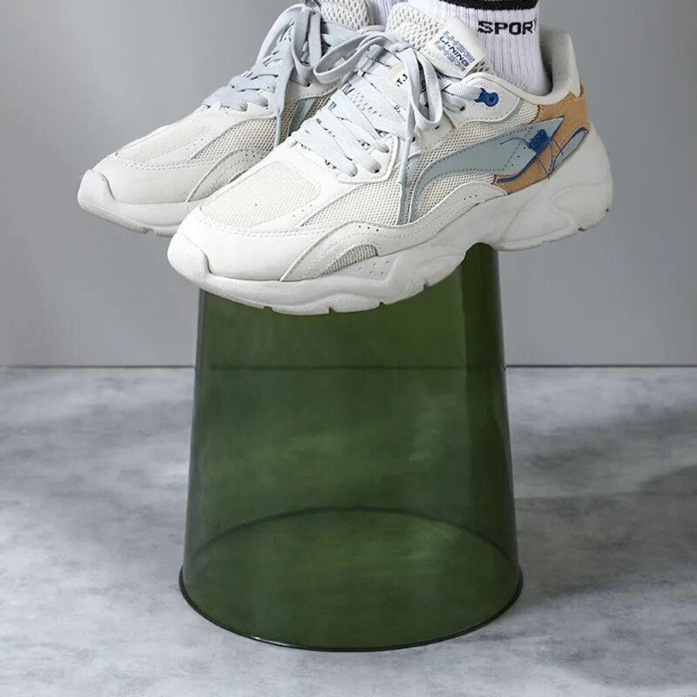 Thickened Transparent Trash PET Garbage Container Organizer Container Waste Bin Kitchen