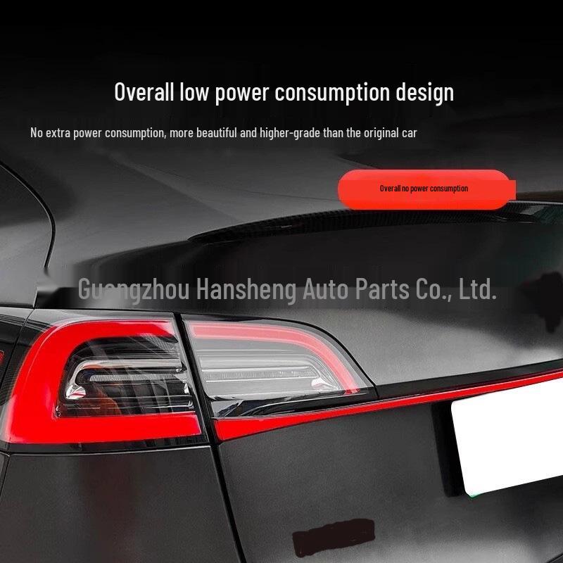 Комплект для модификации заднего фонаря багажника Tesla Model 3/Y, стоп-сигнала и указателя поворота