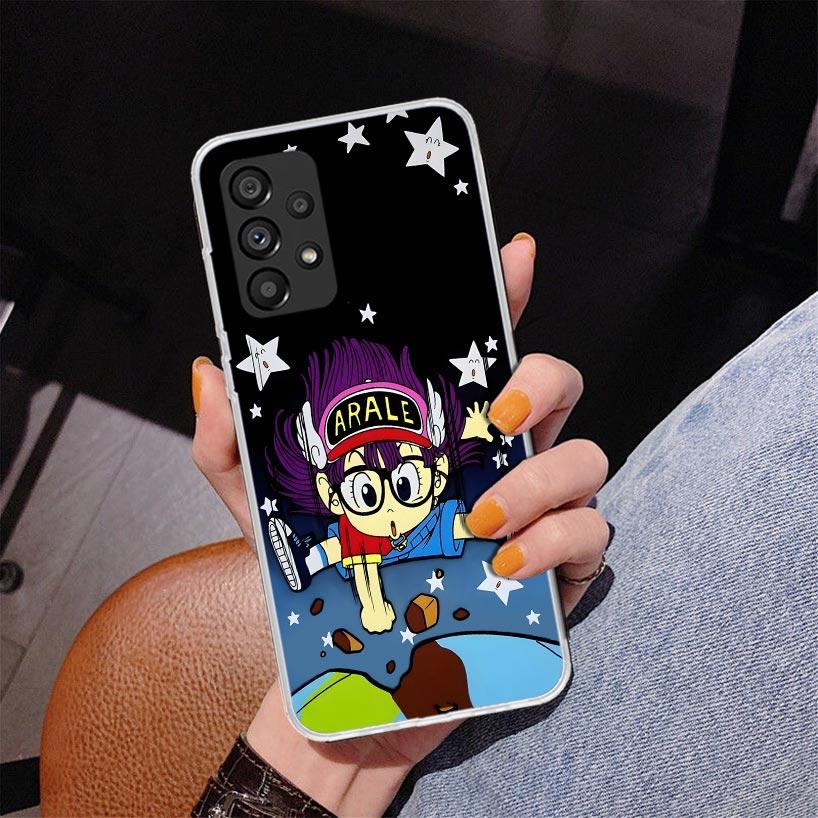 Arale Dr Slump Phone Case For Samsung Galaxy A52 A32 A22 A12 A51 A31 A50S A30S A20S A10S Note 20 Ultra 10 Plus S10 A72 A71 Galax
