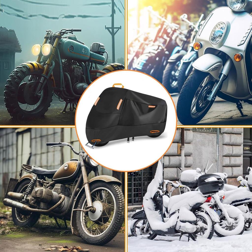 Motorcycle Cover 300D Thick Bike Cover Bike Cover Heat Resistant Honda Cross Cab 110
