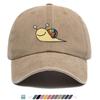 Pc Rainbow Snail Cartoon Print Baseball Cap Cute and Fun Design Trendy Fashion Hat for Unisex and Women Adjustable Size Street