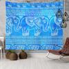 Бохо кружевное настенное покрывало ткань домашний декор декор мандала слон настенный гобелен