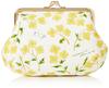 Hyogensha Cosmetic Pouch with Midori quietafternoon 26904 Clasp, Canvas, Asano,