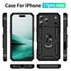 Для iPhone 17 Promax 16 15 14 13 Pro Max Чехлы Чехол для телефона Ударопрочный чехол Подставка Кольцо Магнитный чехол