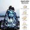 1pc Blanket sorrow love The Corpse Bride Print Design, Lightweight Blanket for Sofa, Bed- Soft &Warm, Gift for All Seasons like Christmas, Halloween