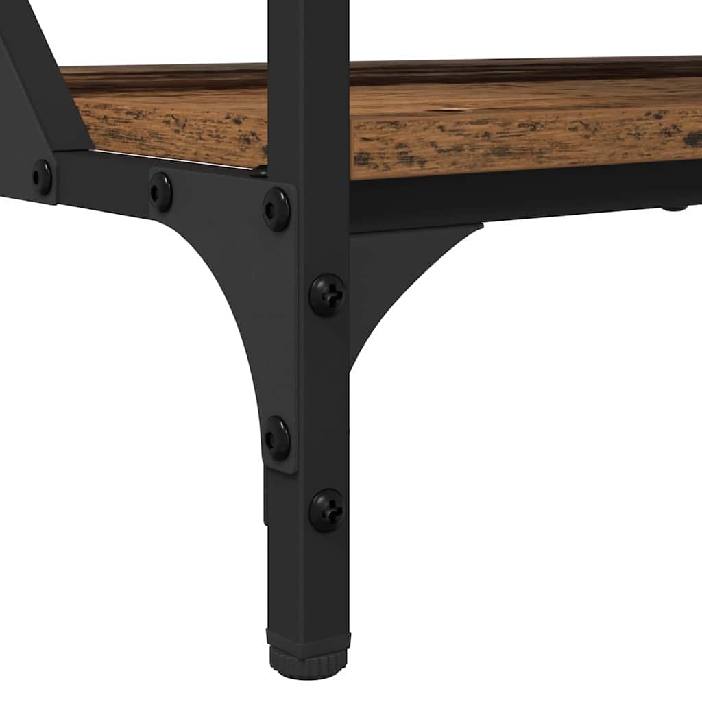 Coffee Table Reclaimed Wood 70x50x50cm Engineered Wood