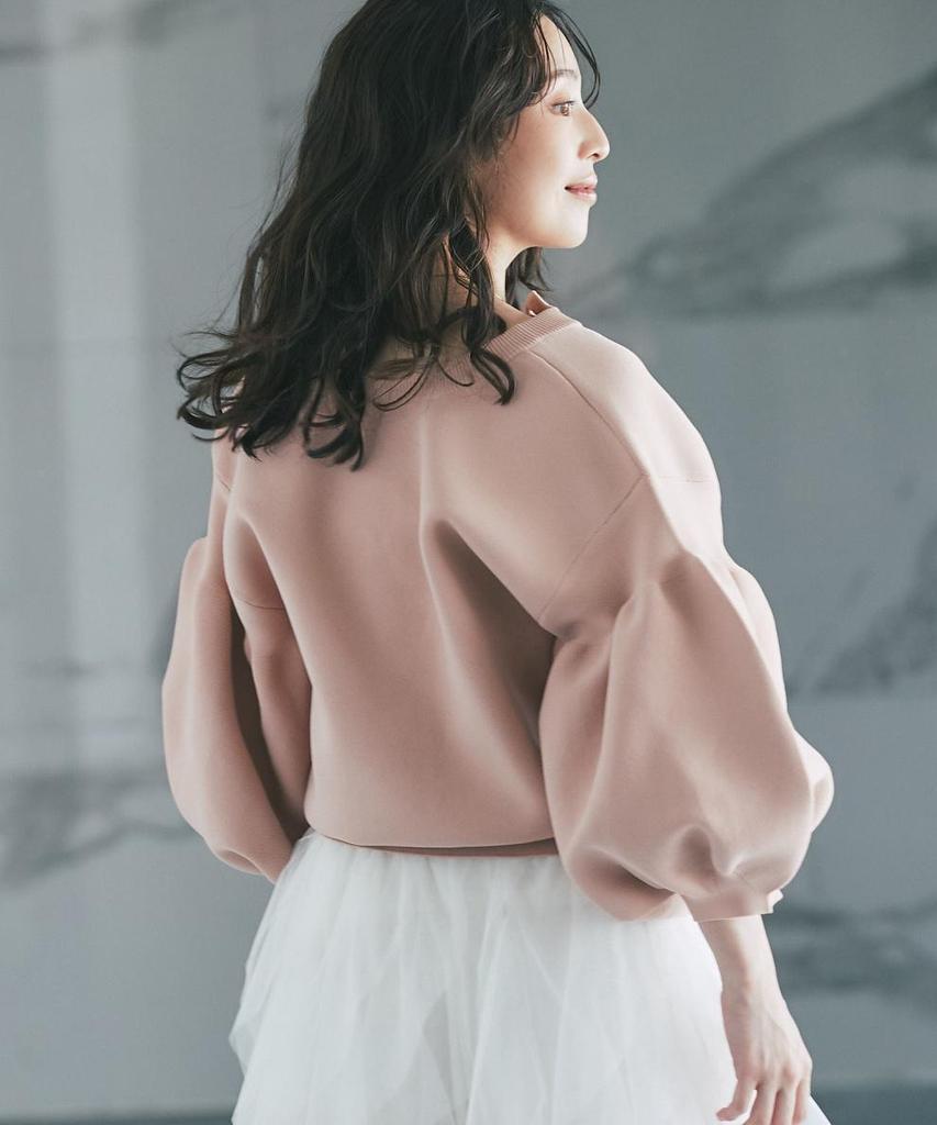 Женский модный вязаный свитер с рукавами-фонариками и кардиганом, двусторонний