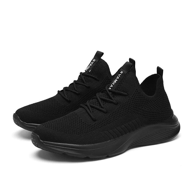 Белые кроссовки для мужчин, дышащие повседневные спортивные кроссовки для бега и ходьбы, большие размеры, Tenis Masculino 35-47